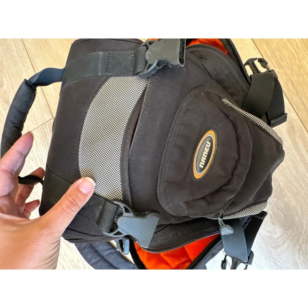 Naneu Travelers TS-10 Camera Holster Bag Black w/ Shoulder Strap DSLR Case